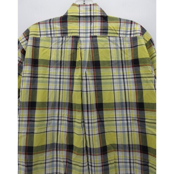 VINTAGE Lauren Ralph Lauren Top 4 Shirt Button Up Plaid Preppy RLL - Picture 8 of 10